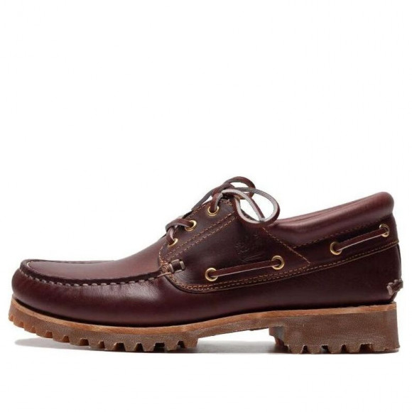 Timberland Authentics 3-Eye Classic Boat Shoes 'Brown' - 50009648