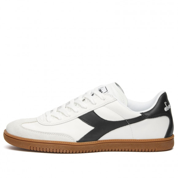 Diadora Men's Trainer in White/Black - 501-181246-C0351