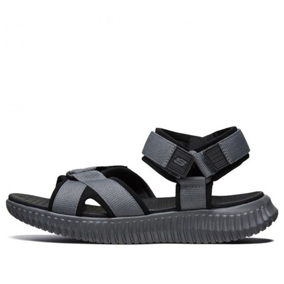 Skechers Elite Flex Sandal 'Grey Black' - 51722-CCBK