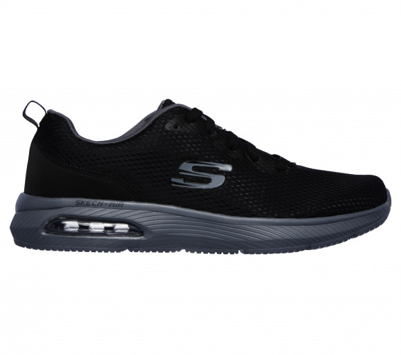 Skechers Men's Skech-Air Dyna-Air Sneaker in Black/Charcoal - 52556