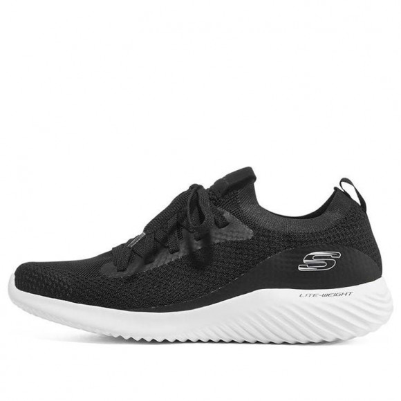 Skechers Bounder BLACK/WHITE Marathon Running Shoes 52595-BKW - 52595-BKW