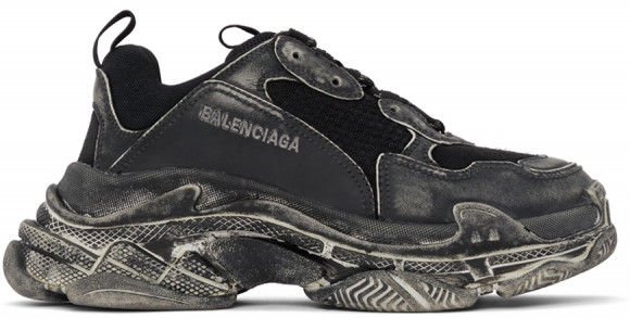 Balenciaga 黑色 Faded Triple S 运动鞋