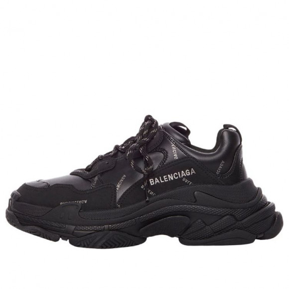 Balenciaga Triple S Sneaker 'Allover Logo - Black' - 536737W2FA21081