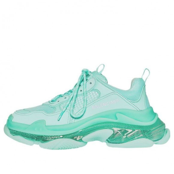 Balenciaga Triple S Sneaker 'Clear Sole Mint' - 541624W2GA14500