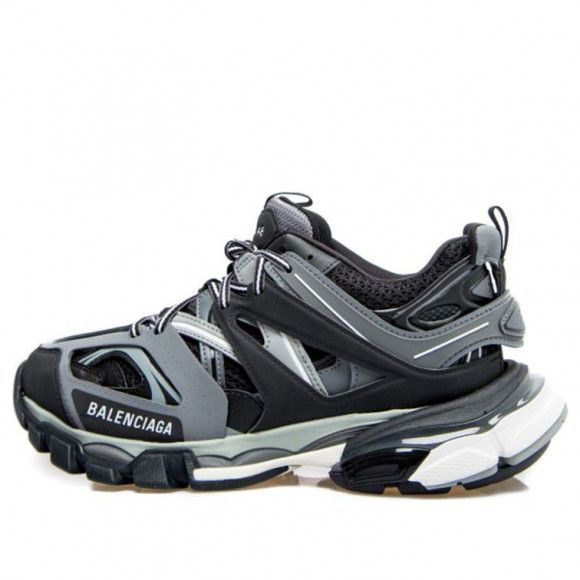 Balenciaga Track Black/Gray Chunky Shoes (Dad Shoes/Low Tops/Wear