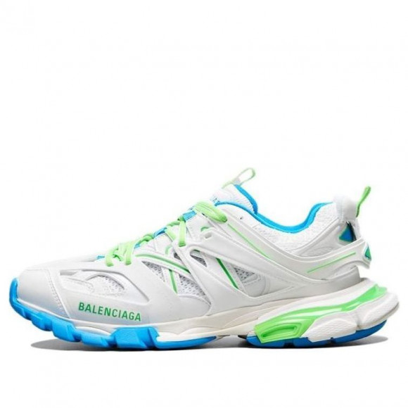 (WMNS) Balenciaga Track Sneaker 'White Green' - 542436W3AC49034