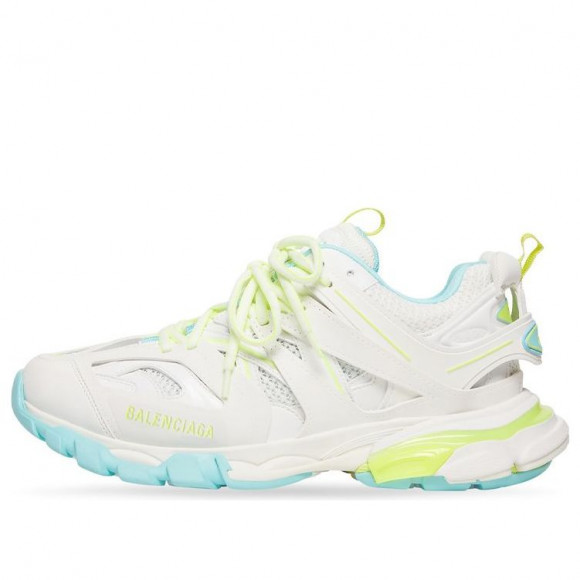 (WMNS) Balenciaga Track Sneaker 'White Neon Yellow' - 542436W3AC69704