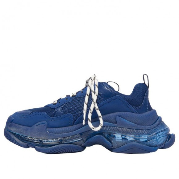 (WMNS) Balenciaga Triple S 'Clear Sole Navy' - 544351W2CE14107