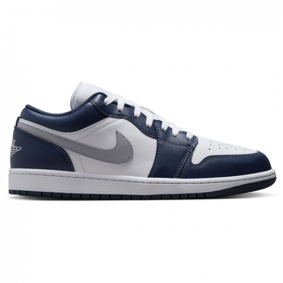 Air Jordan 1 Low-sko til mænd - hvid - 553558-141