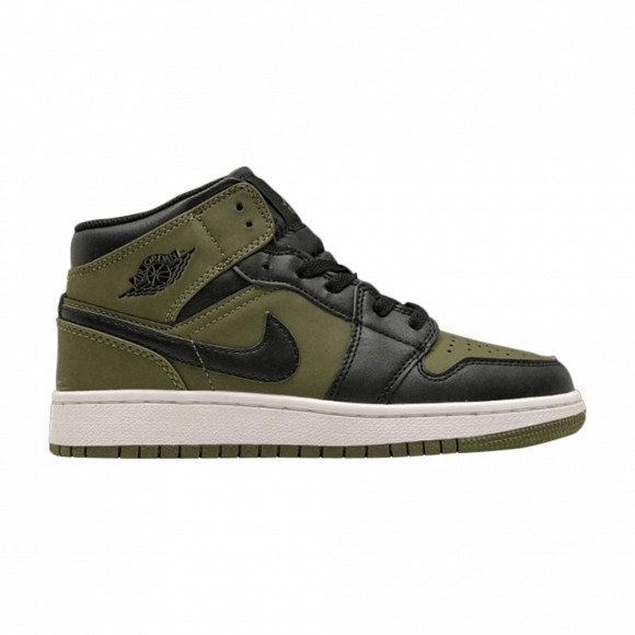 black and olive jordan 1