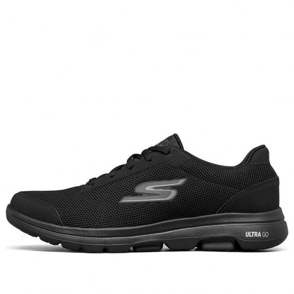 Skechers Go Walk 5 Qualify 'Charcoal Black' - 55519-BBK