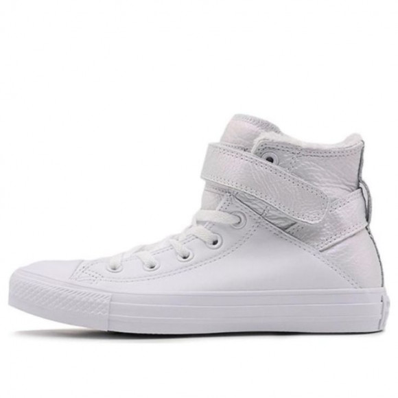 (WMNS) Converse Chuck Taylor All Star High Top Warm Velvet 'White' - 558310C