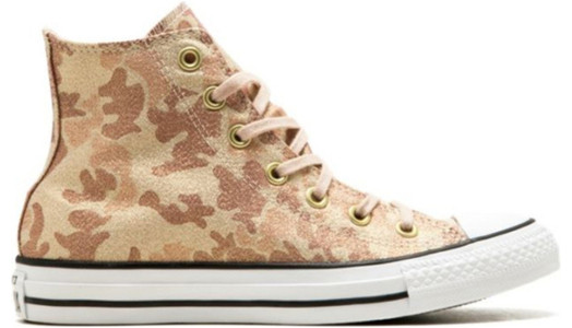 Womens converse 163376c-007 Chuck Taylor All Star 1970s High Top White Grey High 'Lurex Camo' Particle Beige/Cameo Brown WMNS Canvas Shoes/Sneakers 559837F - 559837F