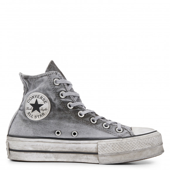 grey white converse
