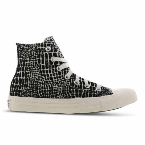 Converse Womens WMNS VLTG High 'Black' White/Black/White Canvas  Shoes/Sneakers 564970C - 564970C