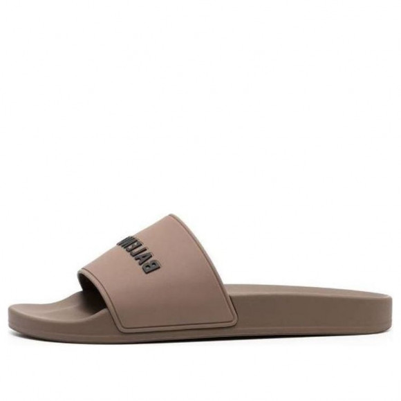 Balenciaga Pool Slides 'Brown' - 565826W1S802001