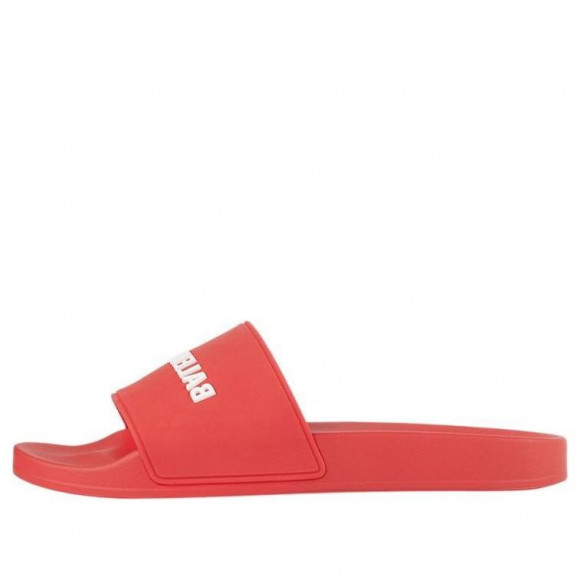 Balenciaga Pool Slides 'Red' - 565826W1S806090