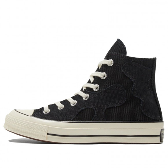 women's chuck 70 hi camo sneakers in black