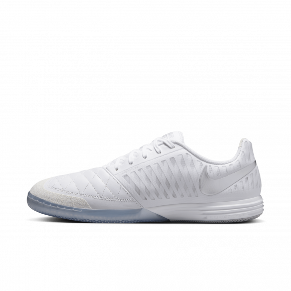 Sapatilhas de futsal de perfil baixo Nike Lunargato II - Branco - 580456-105