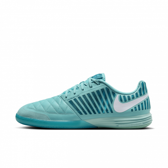 Halowe buty piłkarskie typu low top Nike Lunargato II - Zieleń - 580456-303