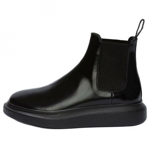 (WMNS) Alexander McQueen Hybrid Chelsea Boot 'Black' - 586398WHX521000