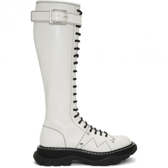 alexander mcqueen tall boots