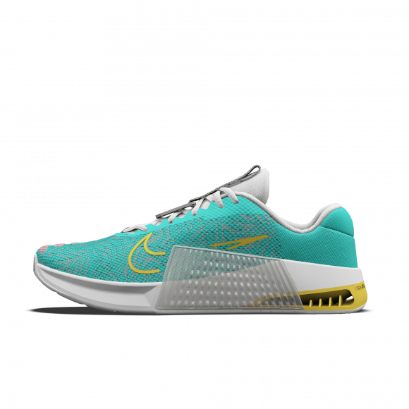 Sapatilhas de treino personalizáveis Nike Metcon 9 By You para homem - Azul - 6041535186