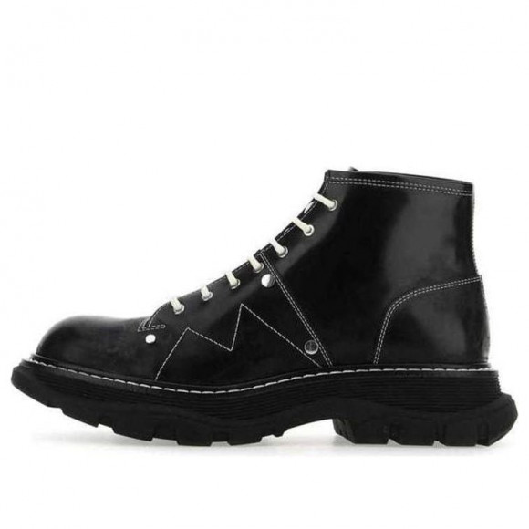 Alexander McQueen Tread Lace-Up Boots 'Black' - 604253WHZ851081