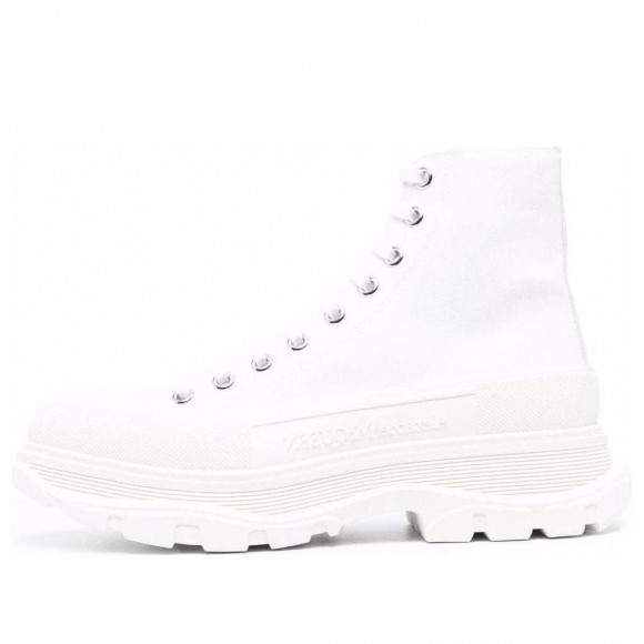 Alexander McQueen Tread Slick Boot Triple White