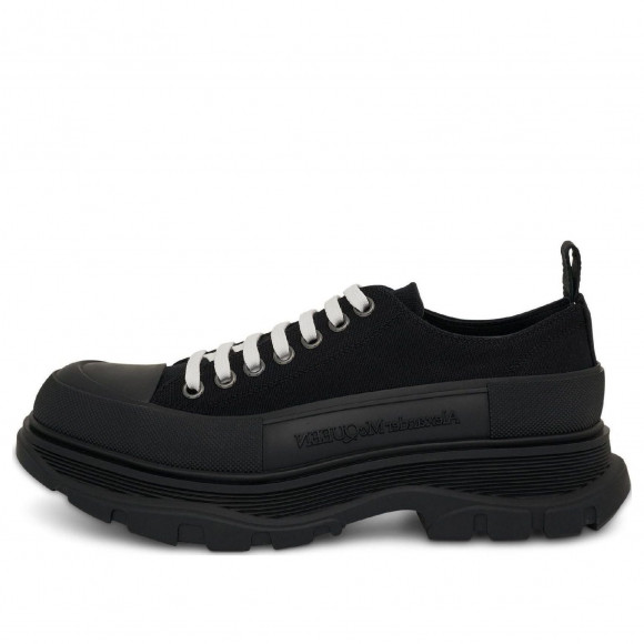 Alexander McQueen Tread Slick Lace Up 'Black' - 604257W4MV21000