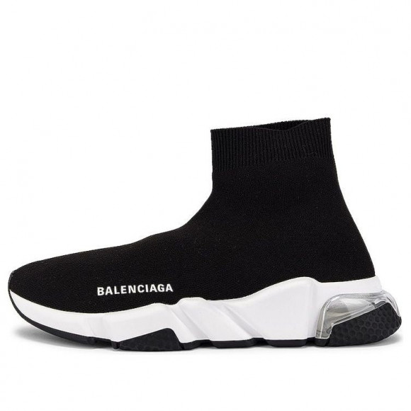 Balenciaga Shoes  Box New Speed Trainers Logo Womens Sneakers Black  Size 8 New  Tradesy  Womens shoes sneakers Fashion shoes Shoes