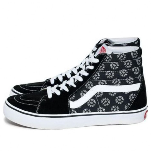 Vans Sk8-Hi X Bump Of Chicken BLACKWHITE Skate Shoes 611434-0001