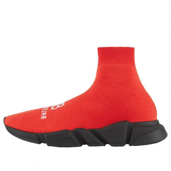 Balenciaga Recycled Speed Sneaker 'Red Black' - 617238W2A516010