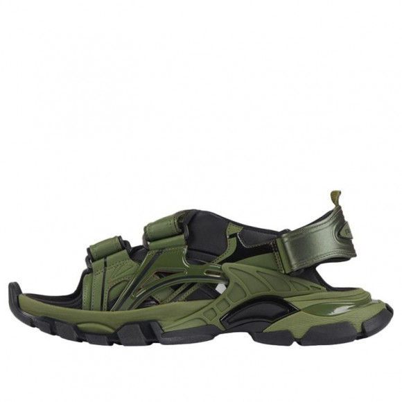 Balenciaga Track Rubber Military Green sandals Sokken - 617542W2FH12311