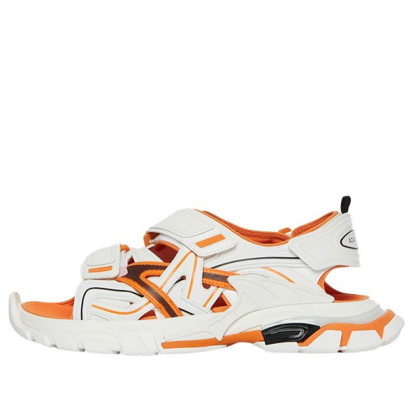 Balenciaga Track sandals magic White/Orange - 617542W2FH19059
