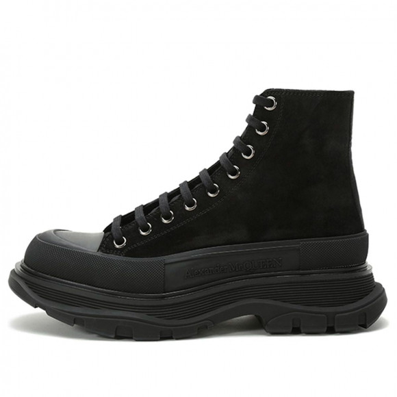 Alexander McQueen Tread Slick Boot 'Triple Black' - 627206WHBGU1081