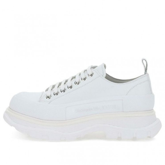 Alexander McQueen Tread Slick Low Lace Up 'White' - 627225WHZ629071