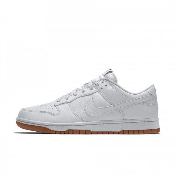 Chaussure personnalisable Nike Dunk Low By You pour Femme - Blanc - 6327863430