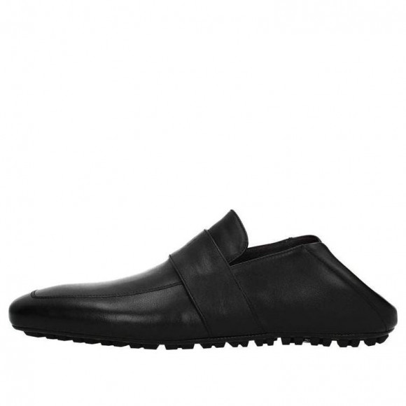 Balenciaga City Sabot Loafer 'Black Leather' - 636924WA72L1000