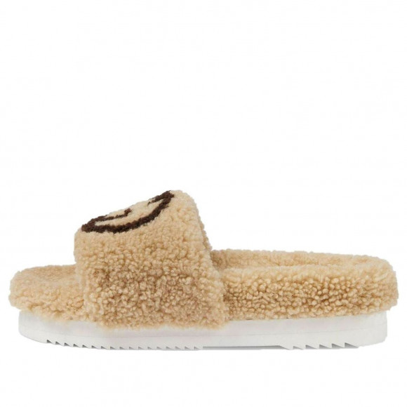 (WMNS) Gucci Slide 'Interlocking G Merino Wool - Light Brown' - 646225-D0L00-9547