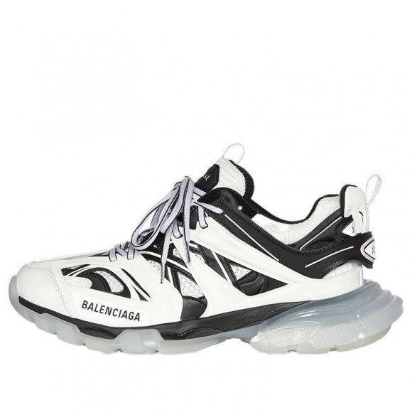 (WMNS) Balenciaga Track Sneaker 'Clear Sole - White Black' - 647741W3BZ29010