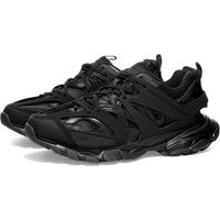 Balenciaga Men's Track Clearsole black sneakers in Black/Clear - 647742-W3BM1-1000