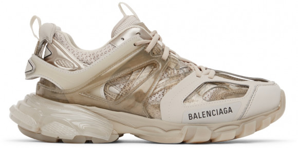 Balenciaga Grey Track Clear Sole Sneakers
