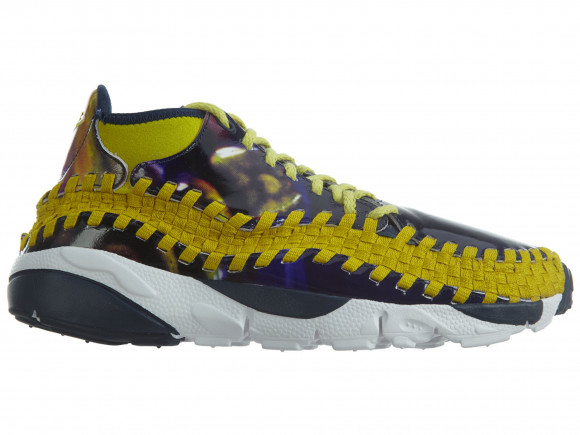 Nike Air Footscape Wvn Chk Yoth Qs Light Midnight Bright Citron - 649790-400