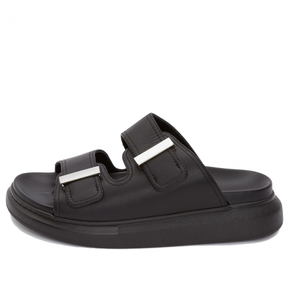 (WMNS) Alexander McQueen Hybrid Slide 'Black' - 650784WHXZE1081