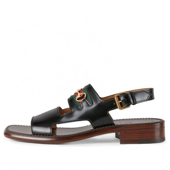 Gucci Briah Sandals 'Black Brown' - 653895-DKSJ0-1060