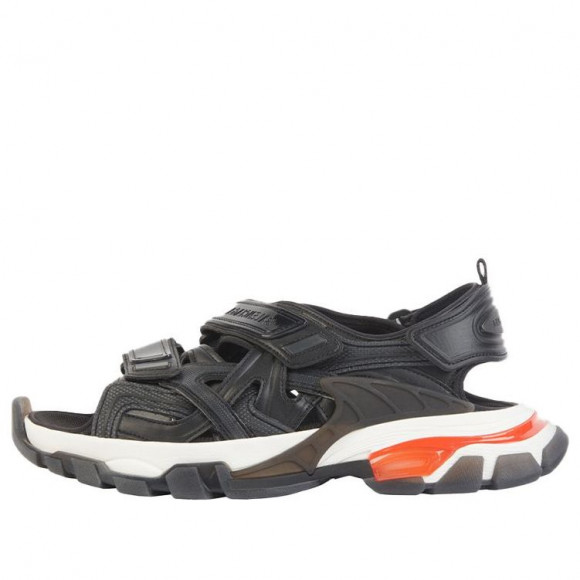 (WMNS) Balenciaga Track 2.0 Sandals 'Black Red' - 655948W2CC31096