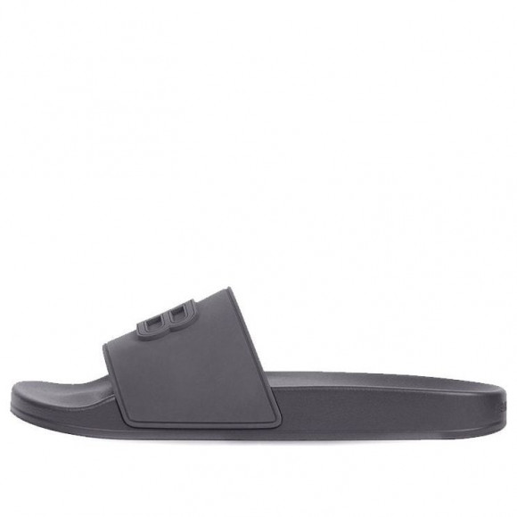 Balenciaga BB Pool Slides 'Grey' - 656395W1S851511