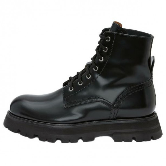 (WMNS) Alexander McQueen Wander Boot 'Black' - 657569WHZ801000