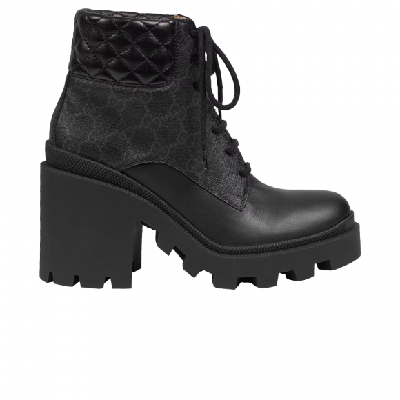 Gucci Wmns GG Ankle Boot 'Black GG Supreme' - 659691-UC810-1000